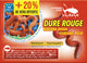 Dure rouge 25g + 20% OFFERTS