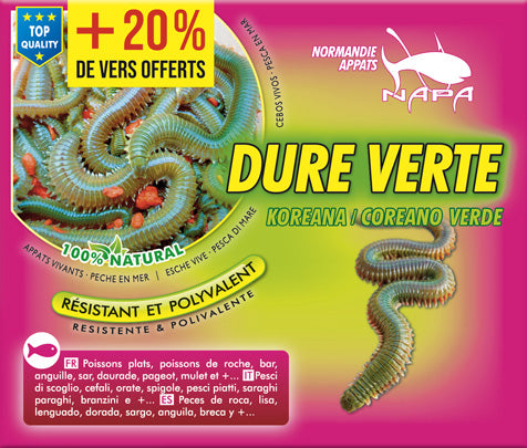 Dure verte 30g + 20% OFFERTS