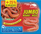 Jumbo rouge 40g + 25% OFFERTS