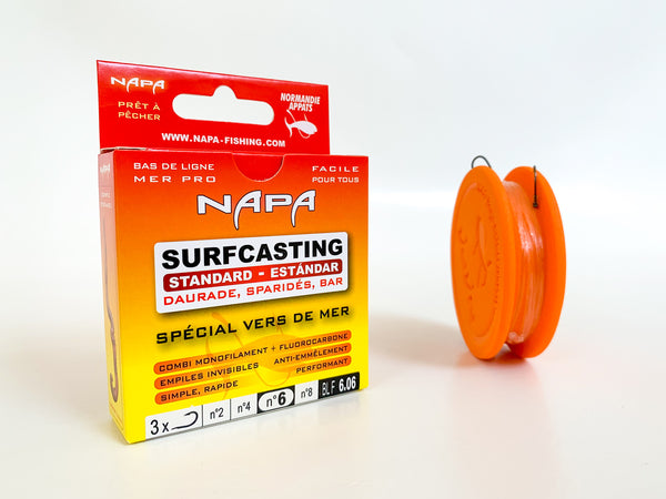 Bas de ligne Surfcasting standard