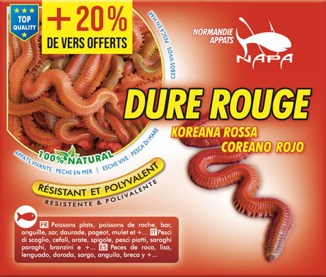 Dure rouge 35g + 20% OFFERTS